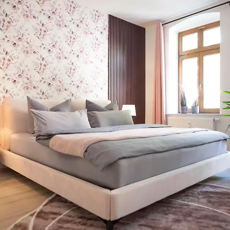 Daire Very Berry Family-suite - Balkon, Netflix, Nespresso, Baecker, Spielplatz Chemnitz